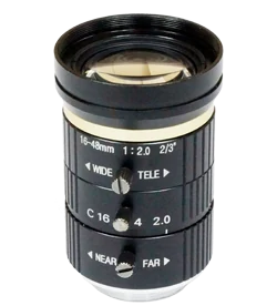 16-48 mm, 2/3", 3 MP, C-mount Objectif Varifocal CCTV (LS-SVM1648-3M)