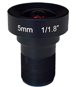 5 mm, 1/1.8", 6 MP, M12-mount M12 Board Lens, 5.0 mm (LS-SBF60501-6M)