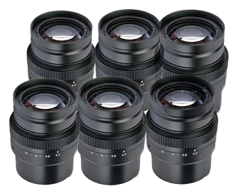 Obiettivo per telecamera a scansione lineare 116 mm, 0.7x, V-mount (LS-SLS1607V)