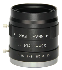 35 mm, 1", 5 MP, C-mount Obiettivo per visione artificiale industriale, -0.036x ~ -0.244x (LS-S1MV3514-5MC)