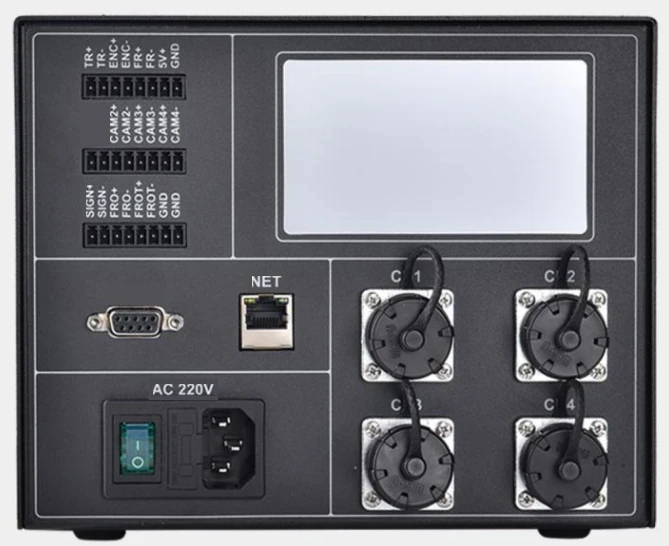 Touch-screen styrenhet för tidssammanhängande belysning, 4 kanaler (DV-LF03CE)