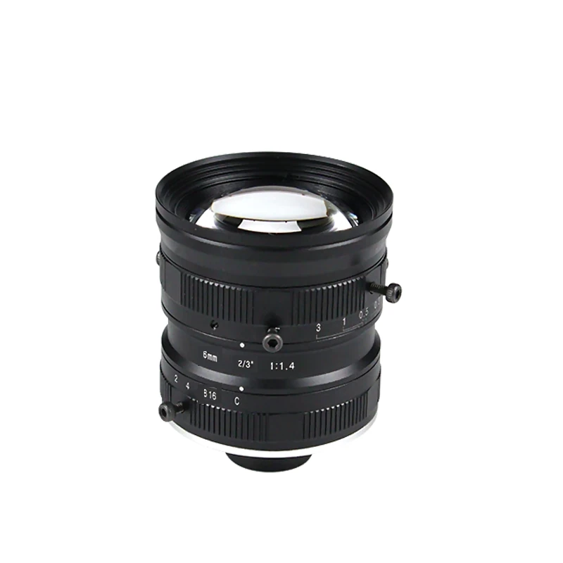 Lente de foco fixo FA, 6 mm, 2/3", C/CS-mount (LS-FA5M06C)