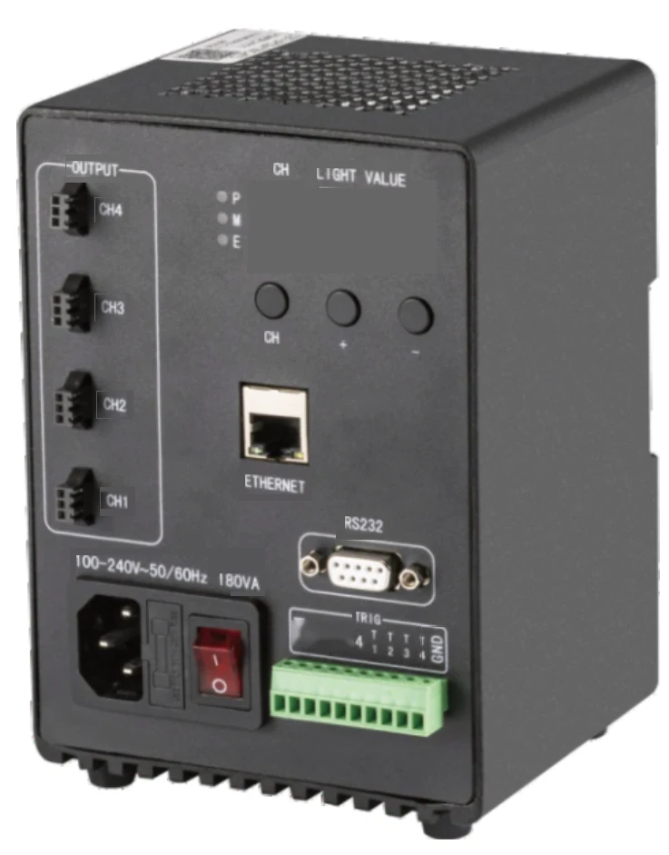 Controllore a strobo, serie SPS, 4 ch, 120 W (LS-SPS24120C-4TD)