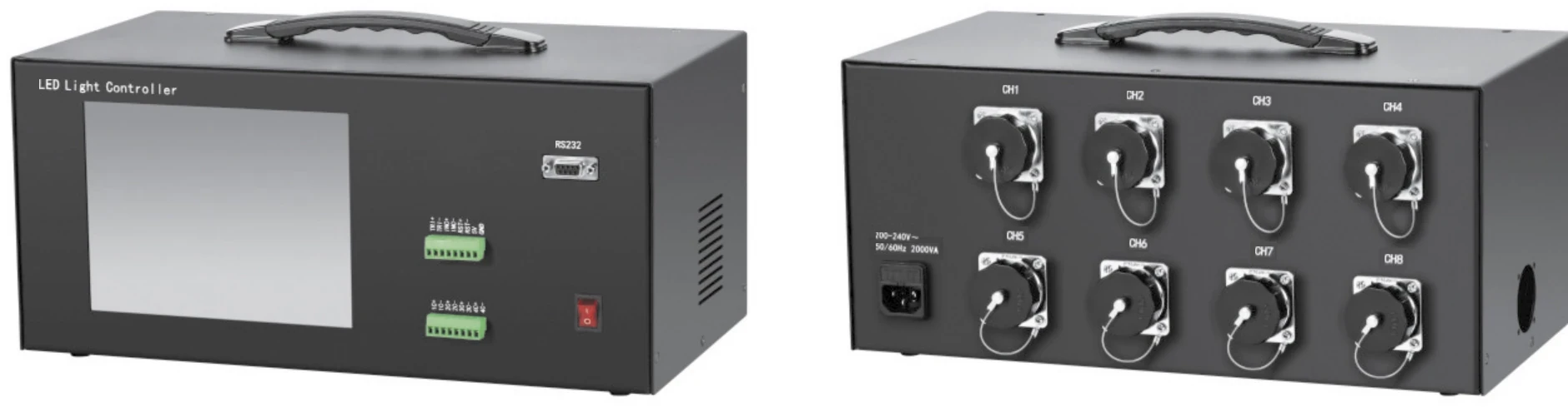 Controllore di illuminazione a scansione lineare a divisione di tempo, 8 can, 1500 W (LS-TPS481500B-8T)