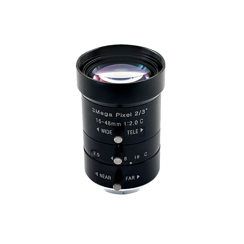 Obiettivo zoom, 16-48 mm, 2/3", C-mount (LS-1648C)
