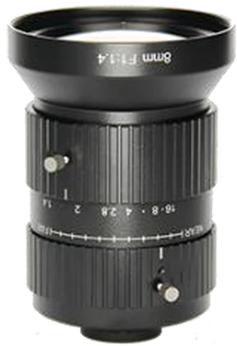 Industrielles FA Machine-Vision-Objektiv, C mount, 8 mm, 1.1", C-mount (LS-S1MV0814-12M)