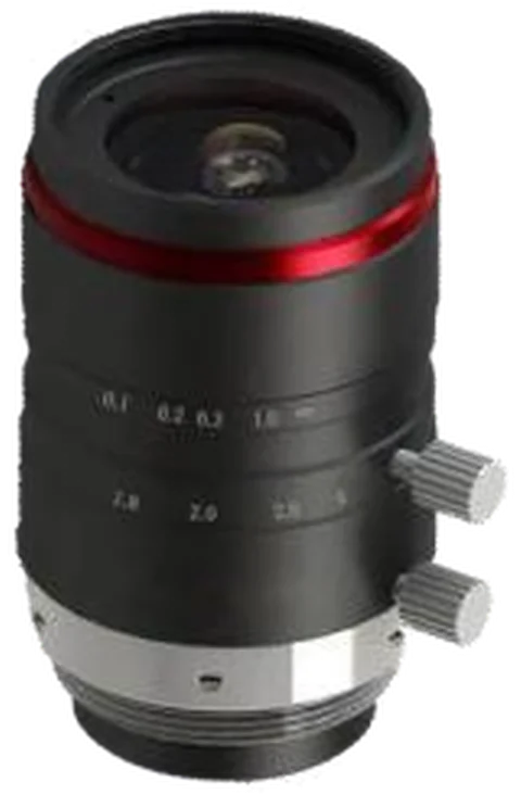 Obiettivo per visione artificiale industriale FA, C mount, 12 mm, 2/3", C-mount (LS-SMV1214-10M)