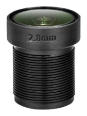 2.8 mm, 1/2.7", 4 MP, obiettivo board M12-mount M12 (LS-HN-2028)